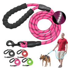將圖片載入圖庫檢視器 Reflective Dog Pet Leash Rope Nylon Small Dogs Puppy Leashes