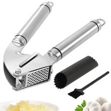 將圖片載入圖庫檢視器 Stainless Steel Garlic Press Crusher Squeezer Masher
