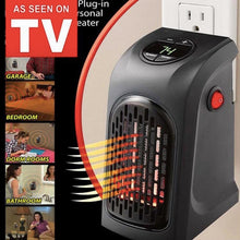 將圖片載入圖庫檢視器 Electric Wall Heater Mini Portable Plug-in Personal Space Warmer