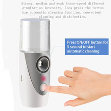 將圖片載入圖庫檢視器 Ultrasonic Handheld Portable Nebulizer Microgrid Screening Out Fog Fine Particles Low Noise And Mute