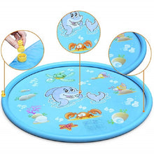 將圖片載入圖庫檢視器 Baby Play Water Mat Games Beach Pad Lawn Inflatable Spray Water Cushion Toys Outdoor Tub Swimming Pool