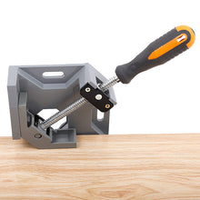 將圖片載入圖庫檢視器 Aluminum Single Handle 90 Degree Right Angle Clamp Angle Clamp Woodworking Frame Tool
