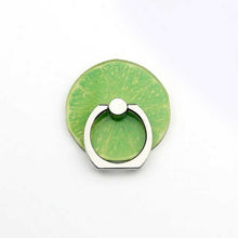 將圖片載入圖庫檢視器 Lemon Fruits Mobile Phone Holder Metal Finger Ring