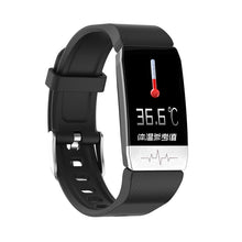 將圖片載入圖庫檢視器 Smart Watch Band With Temperature Immune Measure ECG Heart Rate Blood Pressure Monitor