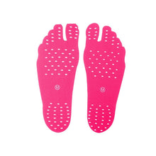 將圖片載入圖庫檢視器 Foot Shoes Stick on Soles Sticky Pads Waterproof Hypoallergenic Adhesive Feet Pad