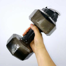 將圖片載入圖庫檢視器 2.5L Dumbbells Shaped Plastic Big Large Capacity Gym Outdoor Sports Water Bottle