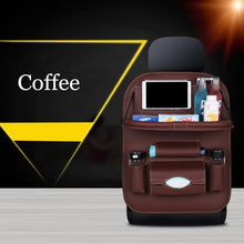 將圖片載入圖庫檢視器 Car Seat Back Bag Folding Table Organizer Pad Drink Chair Storage Pocket