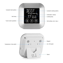 將圖片載入圖庫檢視器 TS - 82 Digital Meat Thermometer with 3 Stainless Steel Temperature Probes for Kitchen Cooking