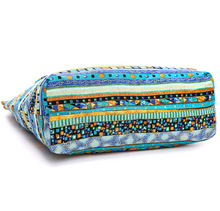 將圖片載入圖庫檢視器 Hippy Style Sling Cross Body Shoulder Messenger Multi Color Bag