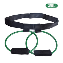 將圖片載入圖庫檢視器 Butt Legs Muscle Training Adjust Waist Belt Elastic Bands Pedal Exerciser