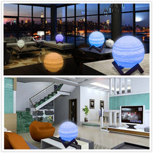 將圖片載入圖庫檢視器 3D Print Moon lamp USB Rechargeable Dimmable LED Full Moon lamp