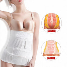將圖片載入圖庫檢視器 Gauze Abdomen Belt Postpartum Corset Belt Maternal Caesarean Section To Produce Enhanced Body Shaping Belt