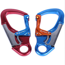 將圖片載入圖庫檢視器 Outdoor Rock Climbing Carabiner 30KN Mountaineering downhill Safety hook