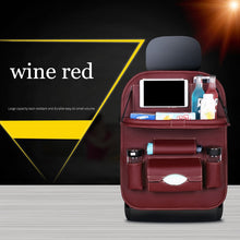 將圖片載入圖庫檢視器 Car Seat Back Bag Folding Table Organizer Pad Drink Chair Storage Pocket