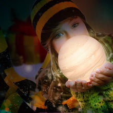 將圖片載入圖庫檢視器 3D Print Moon lamp USB Rechargeable Dimmable LED Full Moon lamp