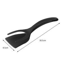 將圖片載入圖庫檢視器 Grip and Flip Tongs Egg Spatula Tongs Clamp Pancake Fried Egg French Toast Omelet