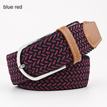 將圖片載入圖庫檢視器 Men Women Belt Striped Elastic