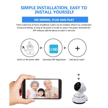 將圖片載入圖庫檢視器 Monitor Portable WiFi IP Camera 720P HD Wireless Smart