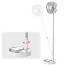 將圖片載入圖庫檢視器 Telescopic Folding Table Fan Multi-Function Desktop USB Charging Fan Adjustable Angle