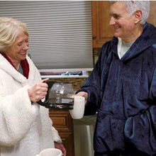 將圖片載入圖庫檢視器 Extra Large Hood Soft Plush Blanket Outdoor Wool Hoodie