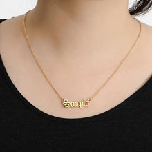 將圖片載入圖庫檢視器 Men Women 12 Zodiac Letter Constellations Pendants Necklace For