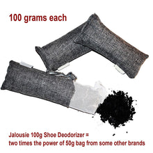 將圖片載入圖庫檢視器 Each Mini Bamboo Charcoal Bags Shoe Deodorizer and Odor Eliminator Pack of
