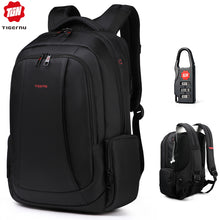 將圖片載入圖庫檢視器 Anti Theft Nylon 27L Men 15.6 inch Laptop Backpacks