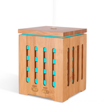 將圖片載入圖庫檢視器 Real Bamboo Essential Oil Diffuser Ultrasonic Aromatherapy Diffusers