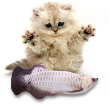 將圖片載入圖庫檢視器 USB Charging 3D Fish Shape Toy For Pet
