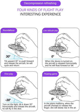 將圖片載入圖庫檢視器 hand mini flying toy Gyro rotor drone UFO led fidget finger spinner Rotary