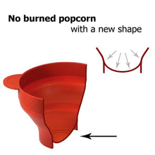將圖片載入圖庫檢視器 Popcorn Silicone Folding Bowl Snack Box Popcorn Popcorn Microwave Container