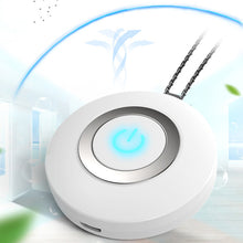將圖片載入圖庫檢視器 Wearable Air Purifier Necklace Mini Portable USB Air Cleaner