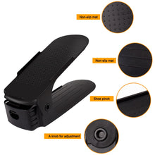 將圖片載入圖庫檢視器 Space Saving Cabinet Closet Stand Shoes Storage Rack Shoebox