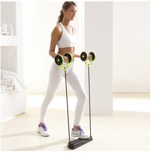 將圖片載入圖庫檢視器 Muscle Exercise Fitness Equipment Double Wheel Abdominal