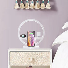 將圖片載入圖庫檢視器 Fast Wireless Charger Dock for iPhone 11 Pro Max for LED Lamp