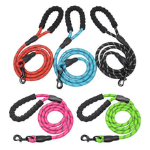 將圖片載入圖庫檢視器 Reflective Dog Pet Leash Rope Nylon Small Dogs Puppy Leashes