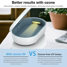 將圖片載入圖庫檢視器 UV Light Phone Sterilizer Box Mobile Phone Wireless Charging Cleaner