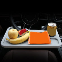 將圖片載入圖庫檢視器 Car Laptop Stand Notebook Desk Steering Wheel Tray Table Food Drink Holder