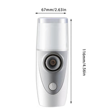 將圖片載入圖庫檢視器 Ultrasonic Handheld Portable Nebulizer Microgrid Screening Out Fog Fine Particles Low Noise And Mute