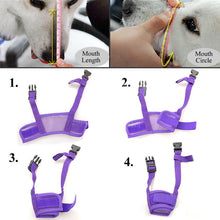 將圖片載入圖庫檢視器 Pet Dog Adjustable Mask Bark Bite Mesh Mouth Muzzle