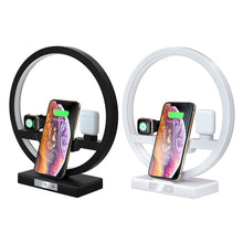將圖片載入圖庫檢視器 Fast Wireless Charger Dock for iPhone 11 Pro Max for LED Lamp