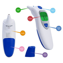 將圖片載入圖庫檢視器 Digital IR LCD Infrared Dual Mode Adult Forehead Body Ear Thermometer Measurement
