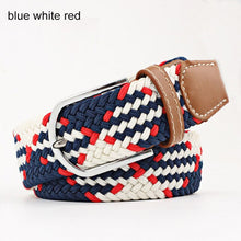 將圖片載入圖庫檢視器 Men Women Belt Striped Elastic