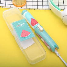 將圖片載入圖庫檢視器 Mini Hair Straightener Fruit Small Ceramic Hair Curling Iron