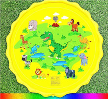 將圖片載入圖庫檢視器 Baby Play Water Mat Games Beach Pad Lawn Inflatable Spray Water Cushion Toys Outdoor Tub Swimming Pool