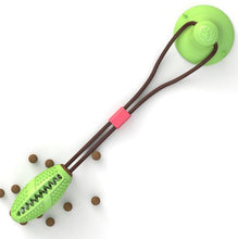 將圖片載入圖庫檢視器 Pet Molar Bite Toy Interactive Fun Pet Leakage Food Toys With Suction Cup Ball Toy