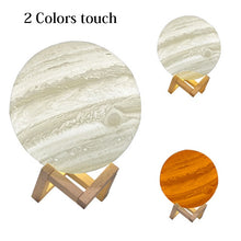 將圖片載入圖庫檢視器 3D Print Moon lamp USB Rechargeable Dimmable LED Full Moon lamp