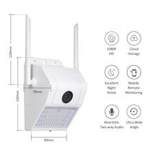 將圖片載入圖庫檢視器 Multifunctional WIFI Wireless Surveillance Outdoor Wall Light Webcam