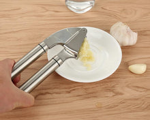 將圖片載入圖庫檢視器 Stainless Steel Garlic Press Crusher Squeezer Masher