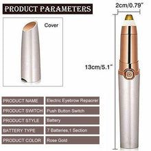 將圖片載入圖庫檢視器 Painless Electric Eyebrow Epilator Pen Cosmetic Tools